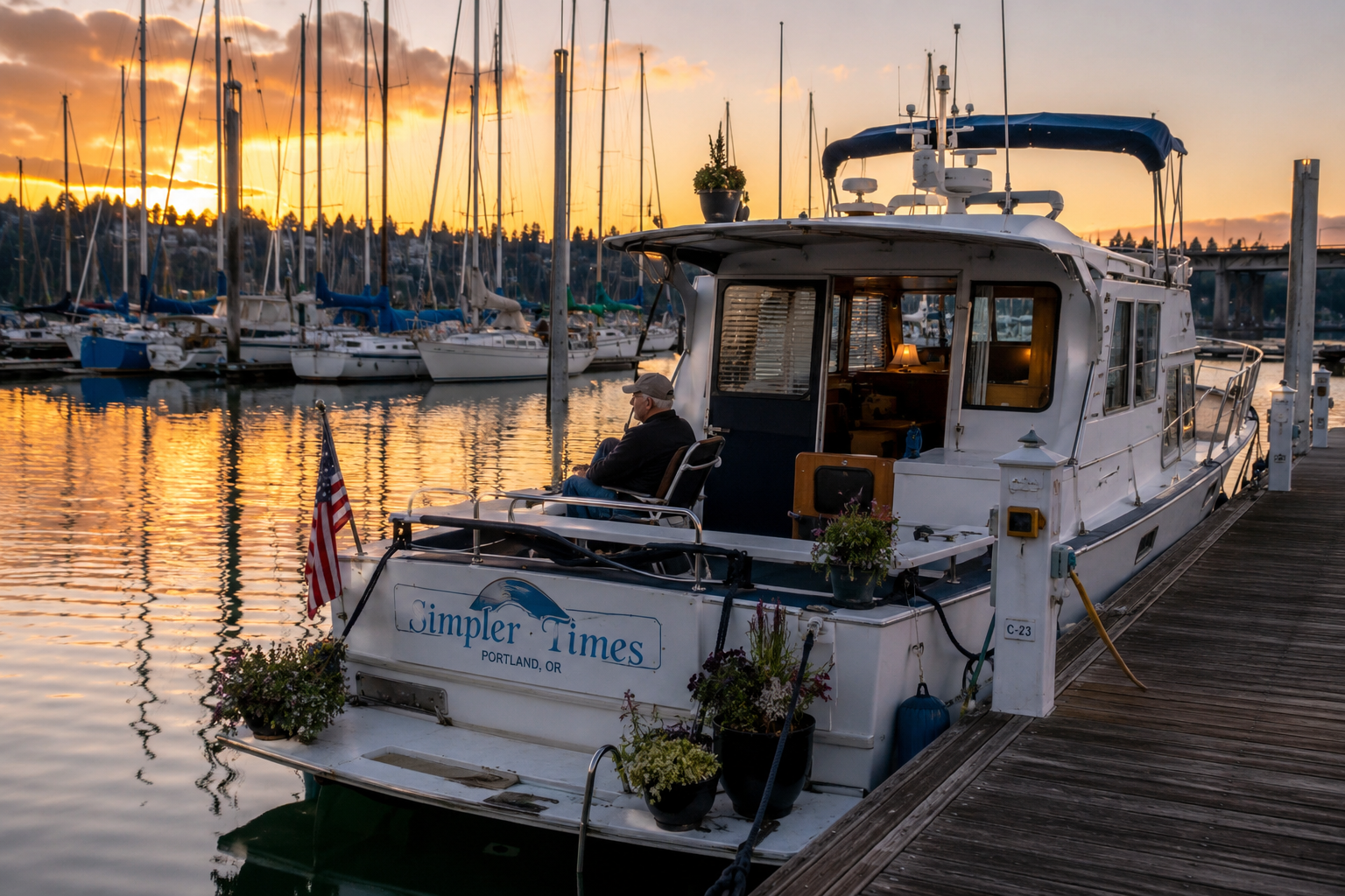 The Floating American Dream: Why Some People Call the Marina Home