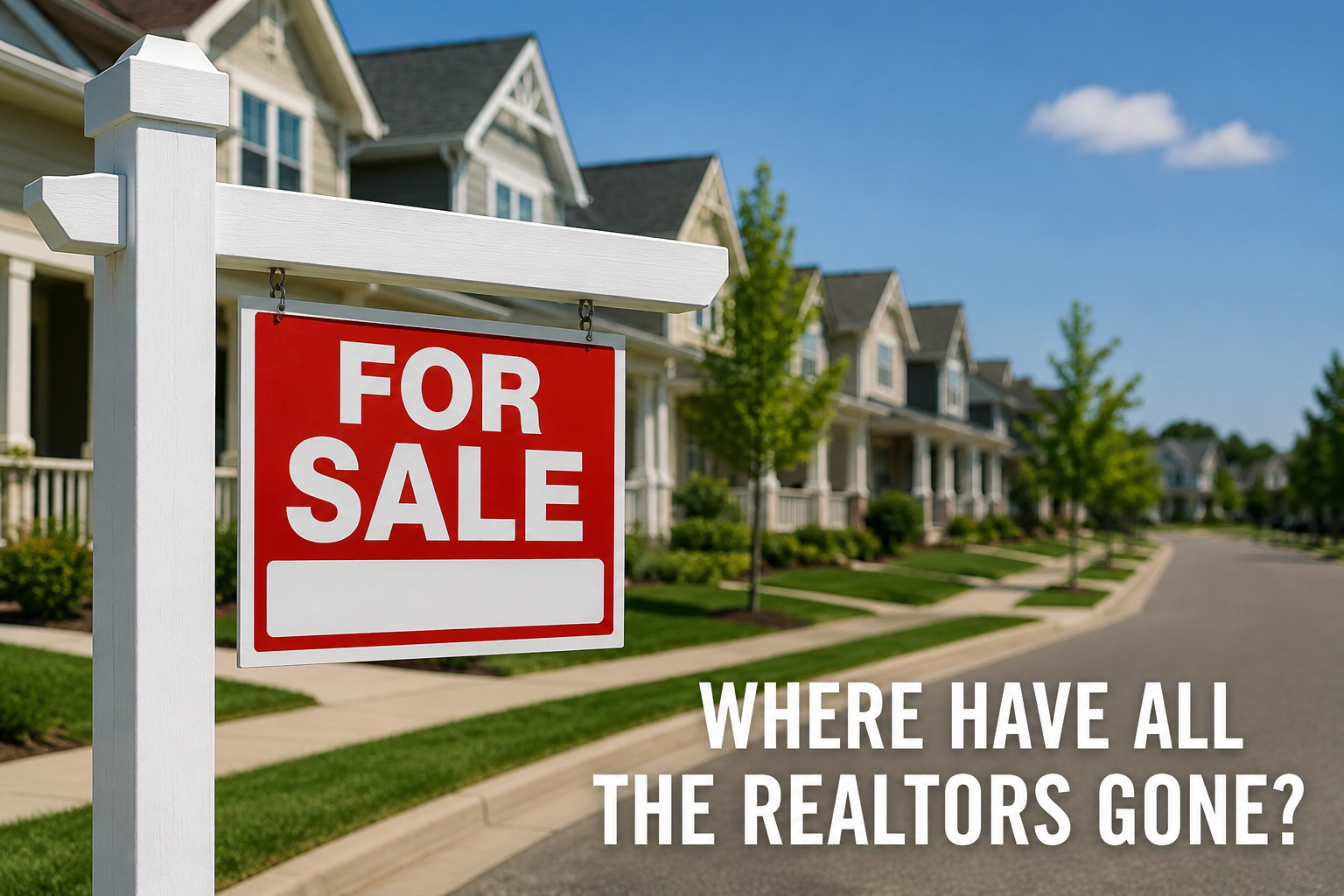 Where Have All the Realtors Gone?