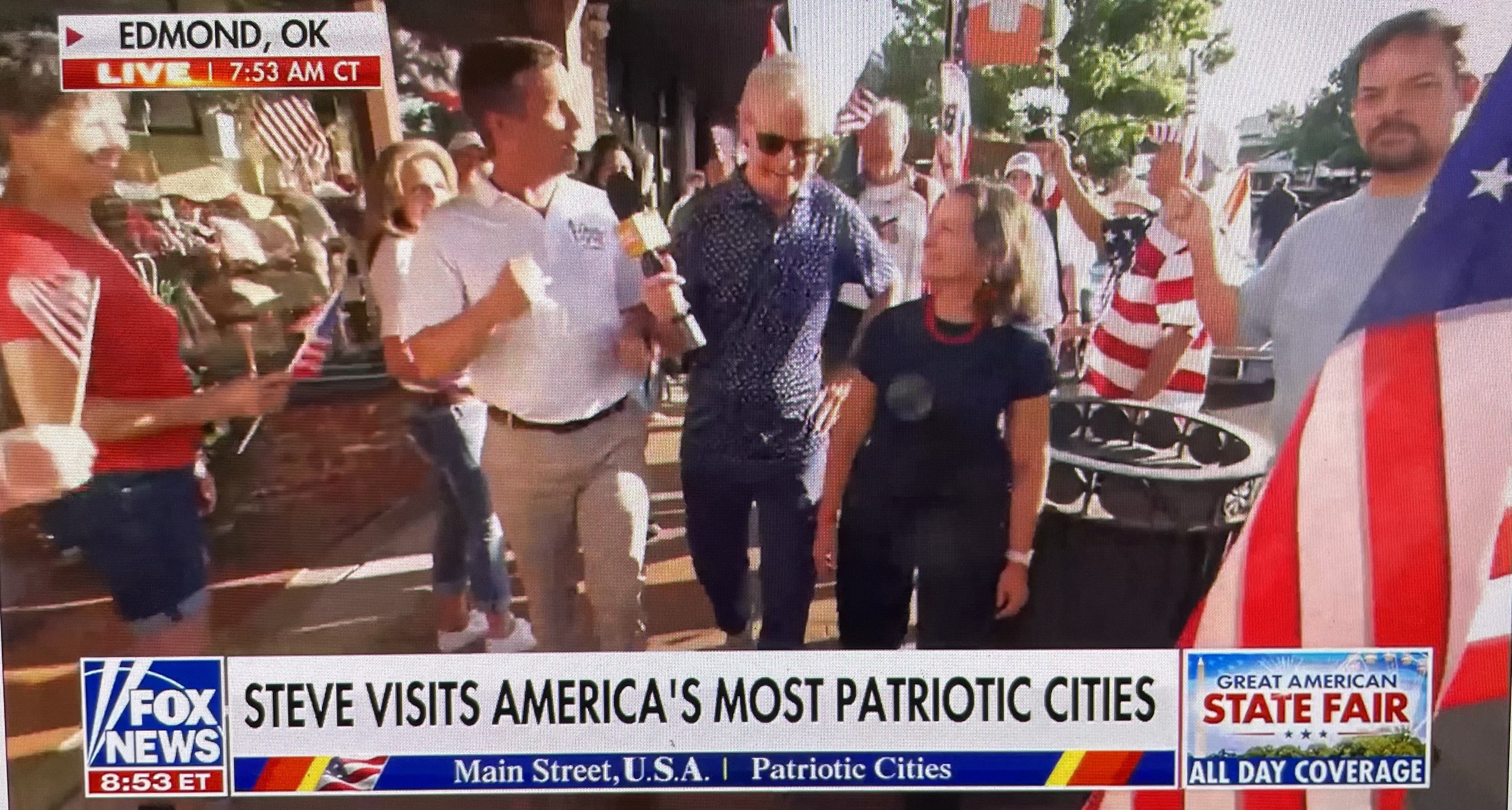 When the Cameras Came to Town