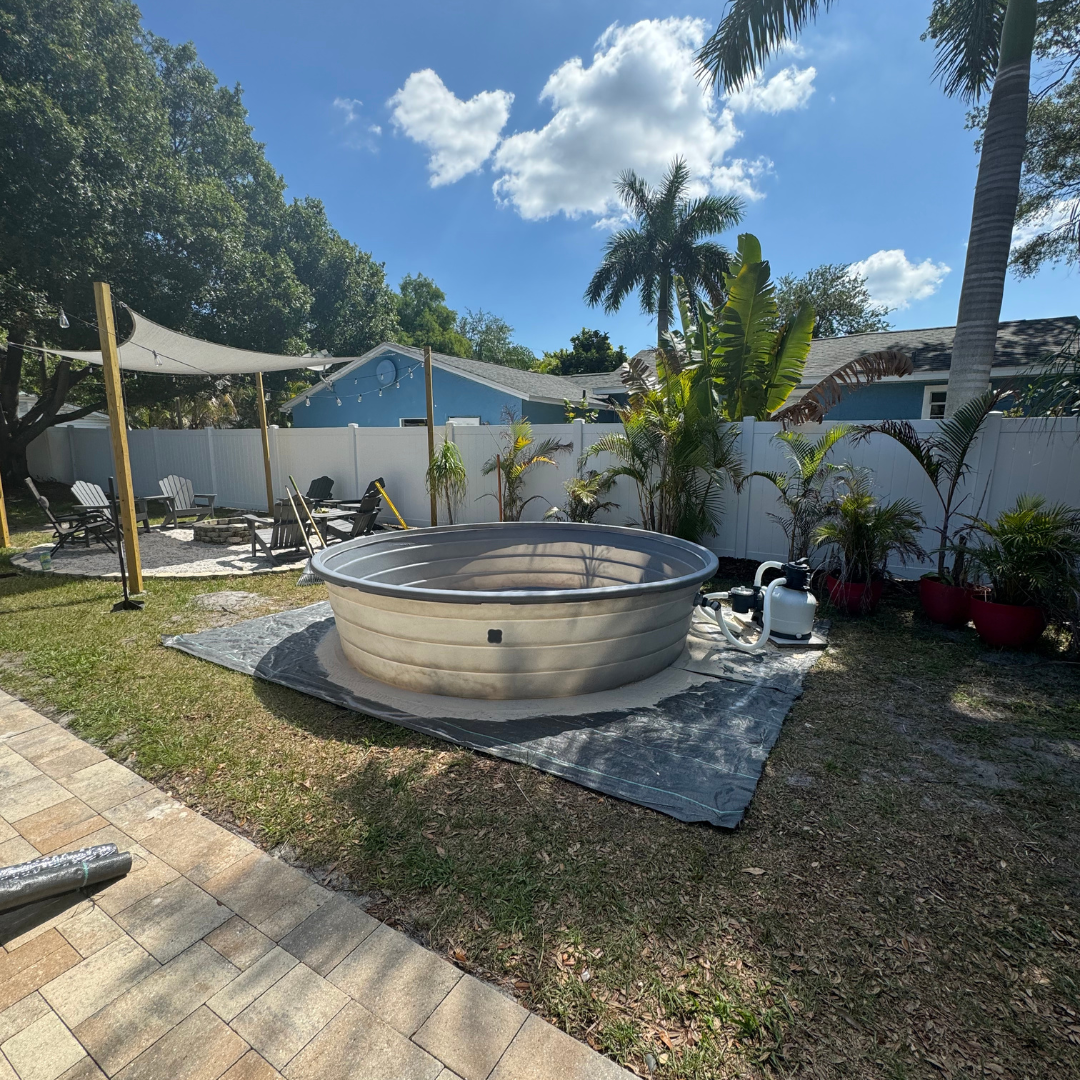10 ft Poly Tank Pool Package Deposit — Gypsy Pools