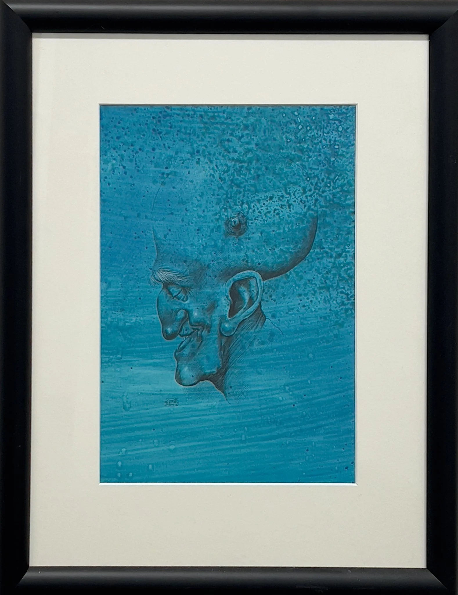 Uten tittel av Tor Kvarv (1953-2025), H 56 x B 44 cm, 2002, tegning, startpris kr. 6500