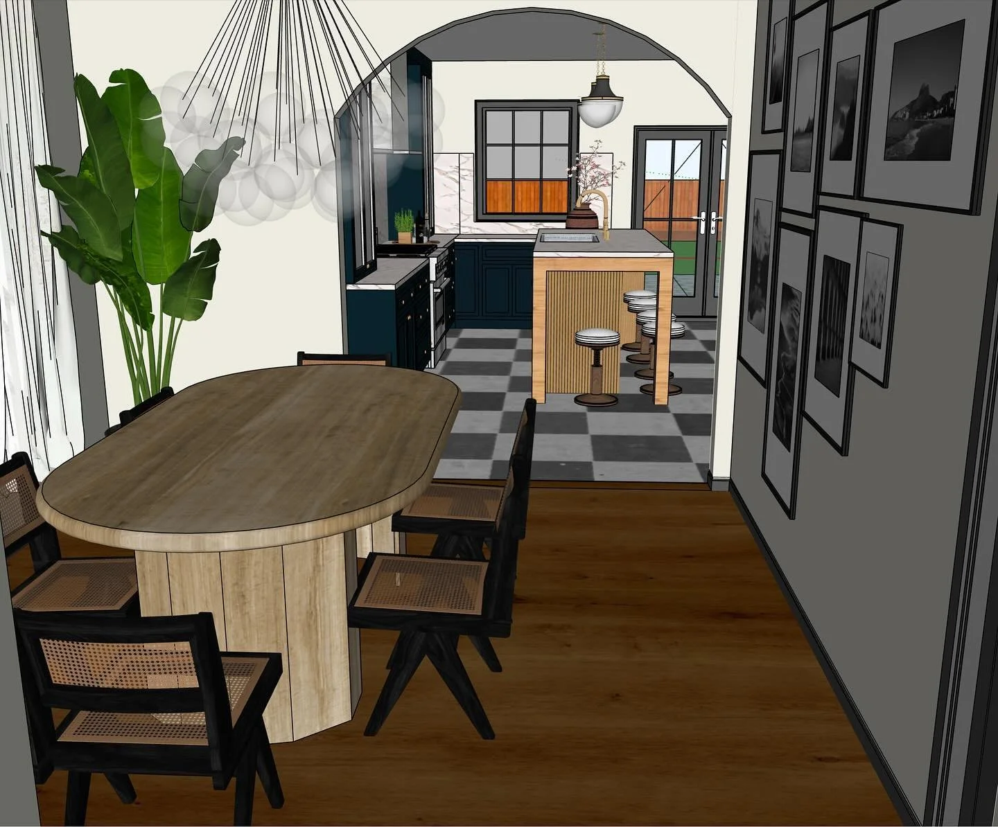 Sometimes projects won&rsquo;t make it out of the planning and design phase, but they are still dreamy and hopefully one day they will come to fruition! Here is a rendering of a project in East Nashville that was 1100 square ft, two bedrooms and one 