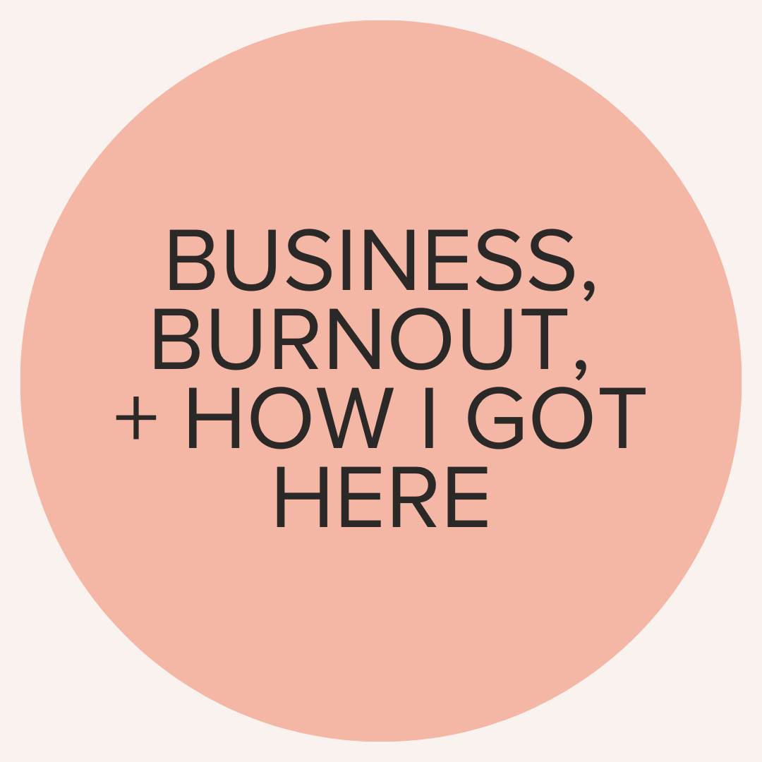 Business burnout and how I got here