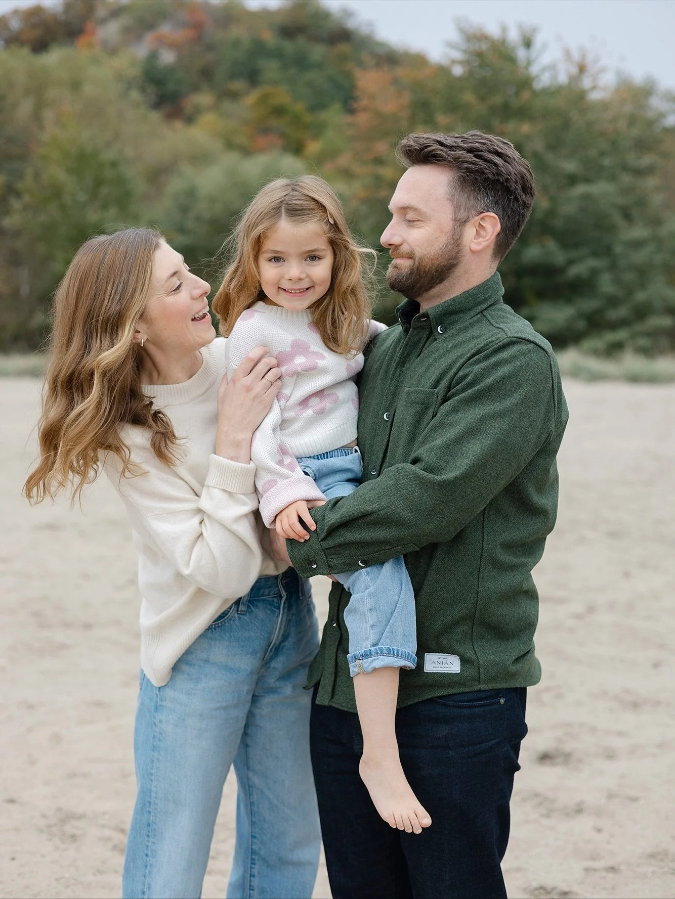 Sweaters &amp; sandy toes - the best combination.  Fall is my favourite beach season.