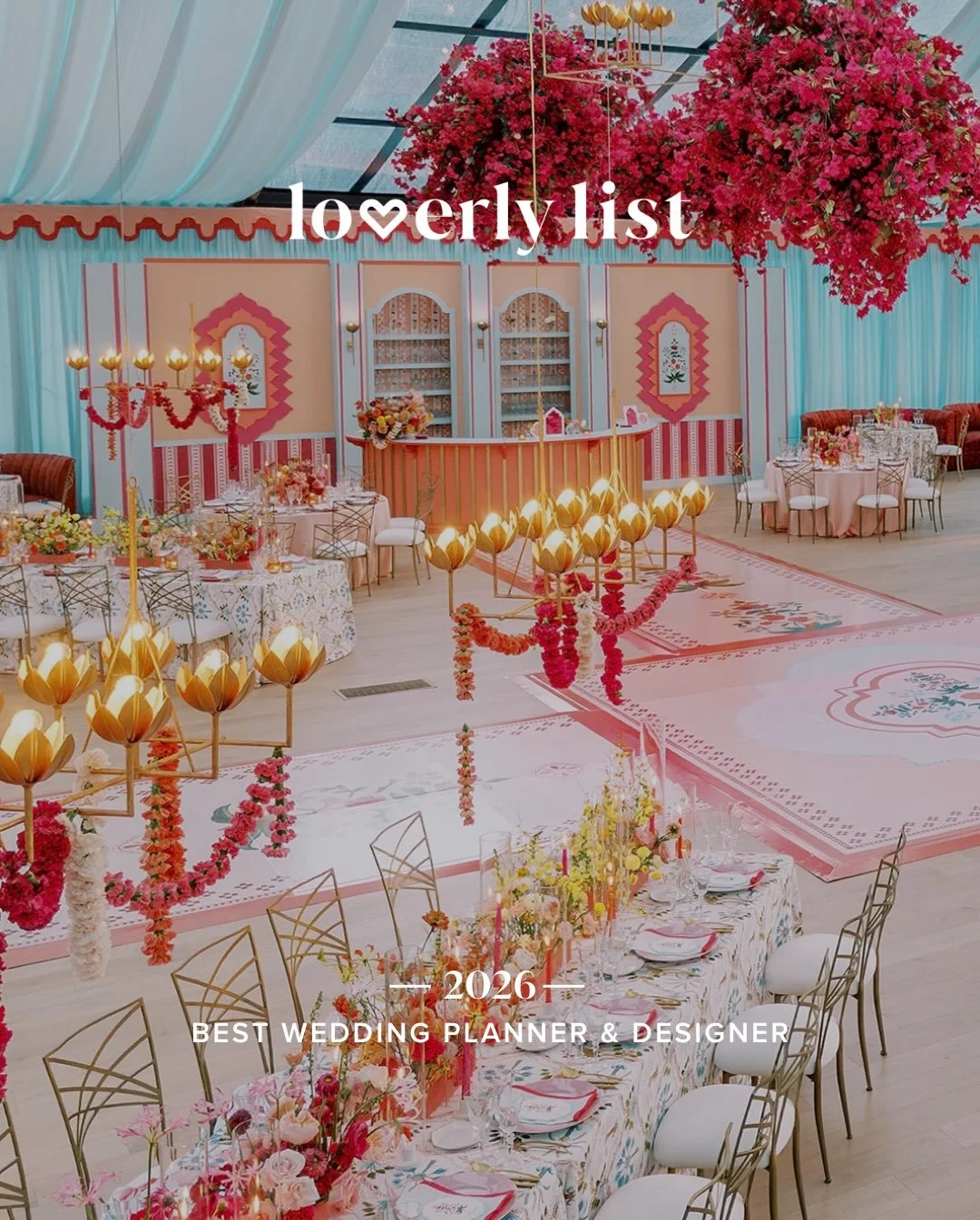 Earlier this month, we were honored to be named a top wedding planner and designer across the U.S. on the 2026 @loverly list.

We&rsquo;re often asked about our style, niche, and ideal clients. It&rsquo;s a tough question because we genuinely love wo