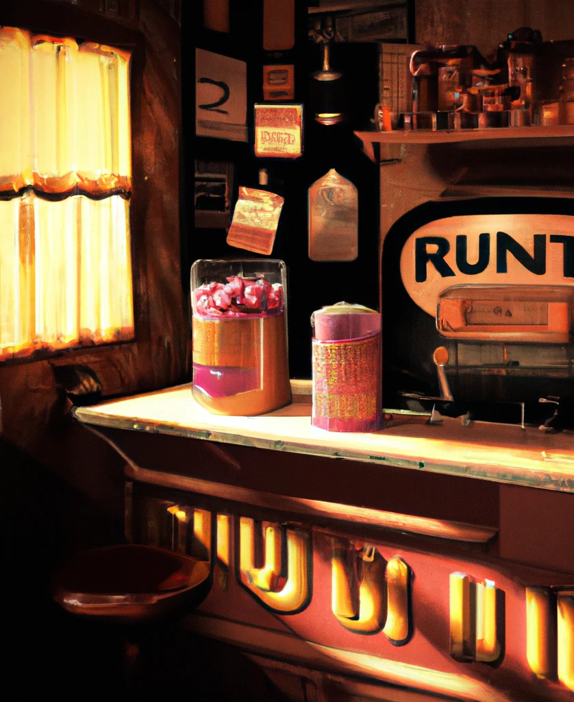 Runtz candy on counter