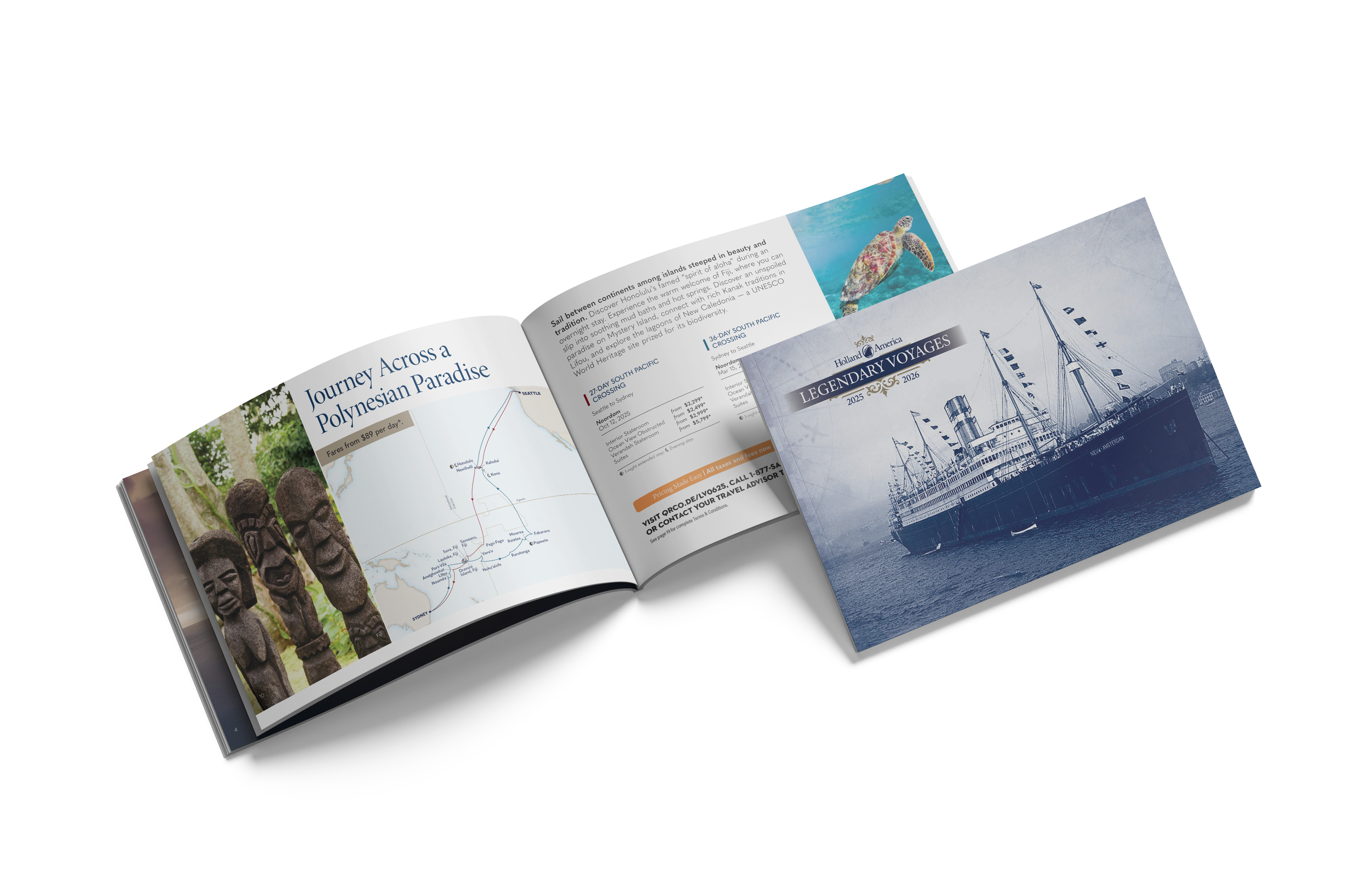 Legendary Voyages Booklet