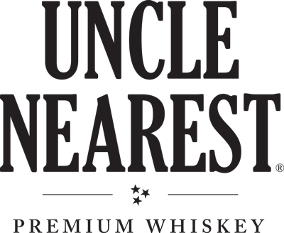 Logo for Uncle Nearest Whiskey in black stacked text.