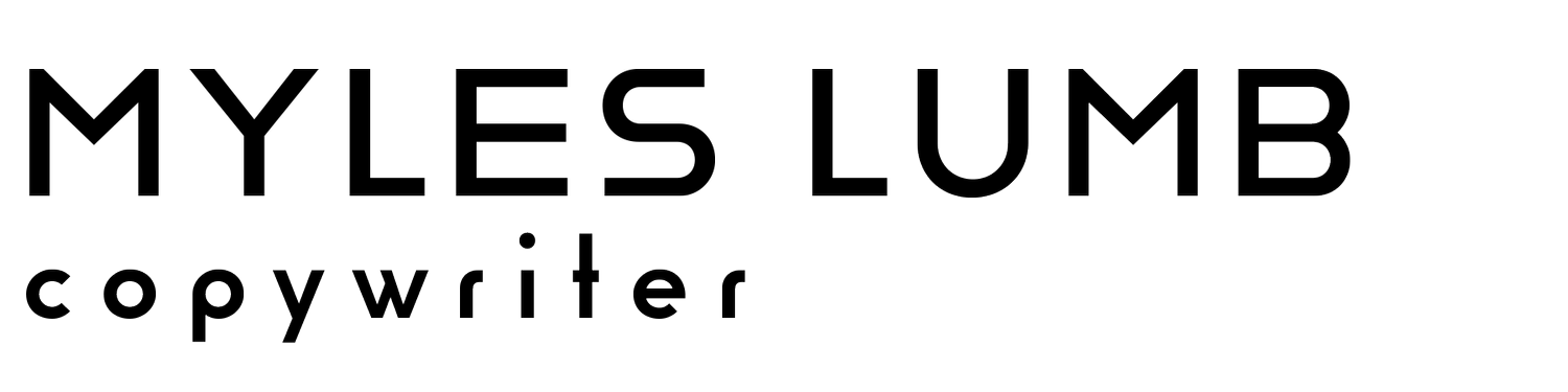 Myles Lumb Copywriter