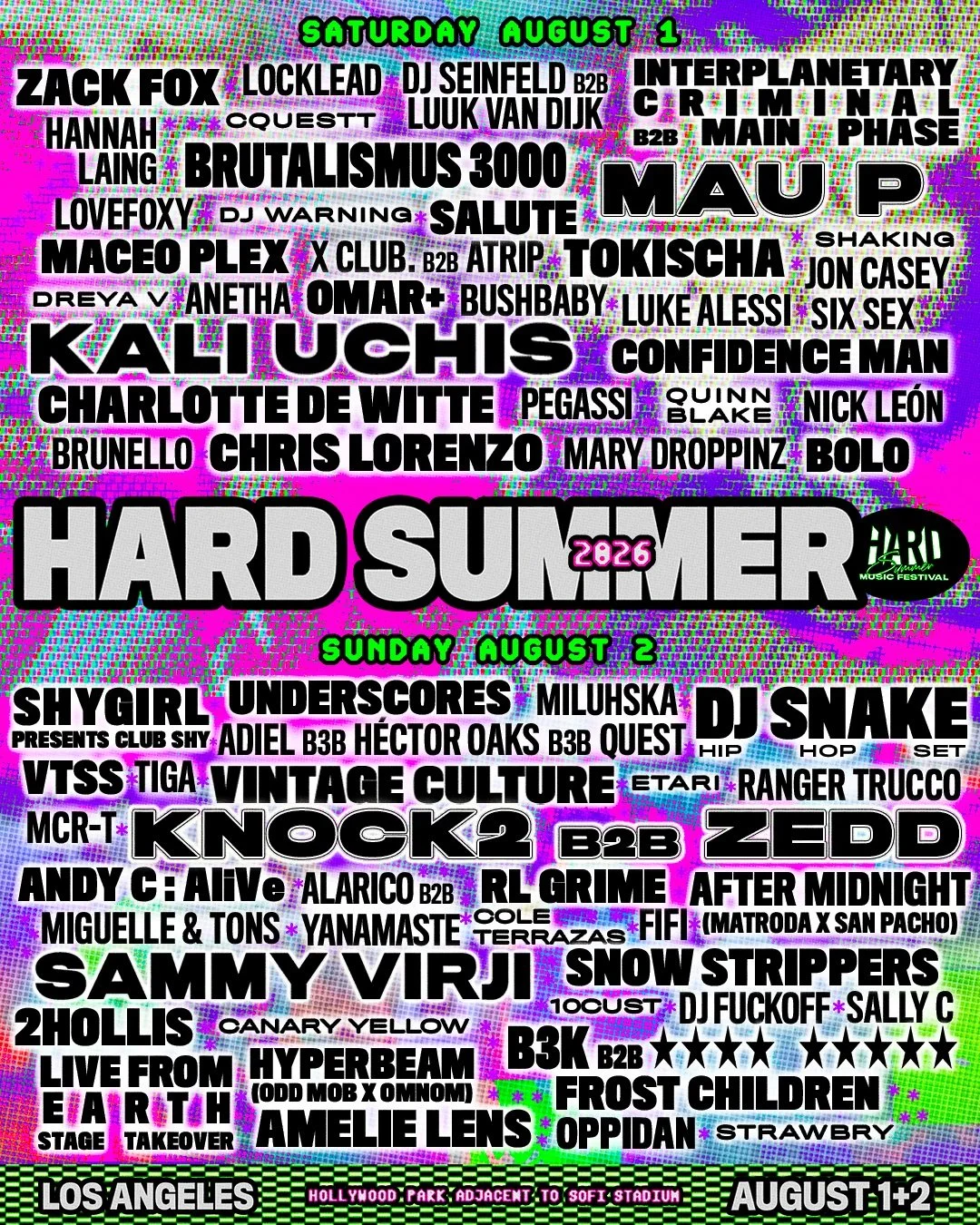 HARD SUMMER 2026: COPIA’s MUST-SEE PERFORMANCES
