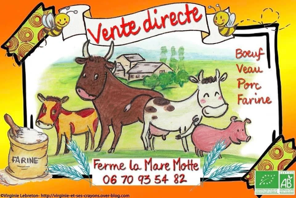 la Mare Motte fournisseur de la farine de la crêperie du Télégraphe