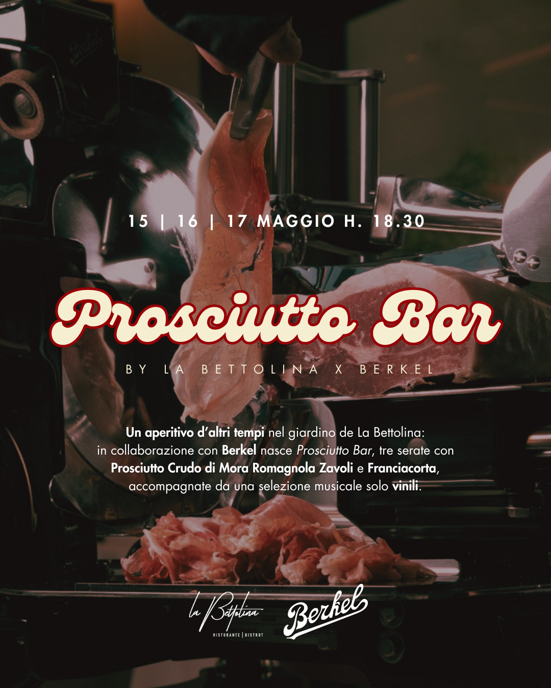 PROSCIUTTO BAR