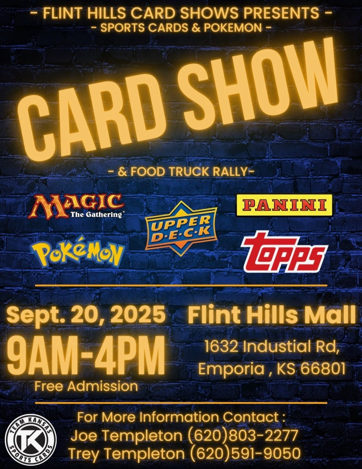 Card Show & Food Truck Rally