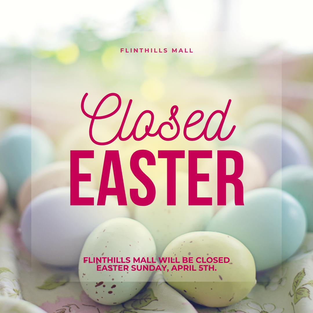 CLOSED - Easter Sunday 