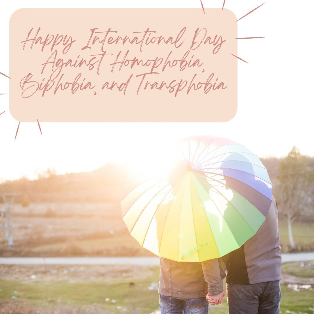 May 17th is International Day Against Homophobia, Biphobia, &amp; Transphobia 🏳️&zwj;⚧️ 🏳️&zwj;🌈 

Today we acknowledge the resilience of the LGBTQIA2S+ community, and celebrate the diversity of our communities!

#IDAHOTB2024 #enddiscrimination #t