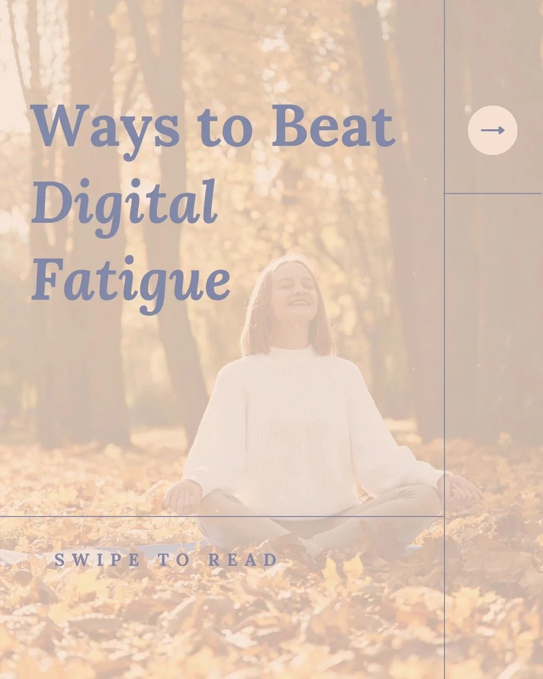Are you feeling drained from all your screen time?
You're definitely not alone! Digital fatigue is real, but the good news is, there are ways to cope. Here are three ways to prevent digital fatigue: 
💚 Take intentional breaks
💚 Create technology