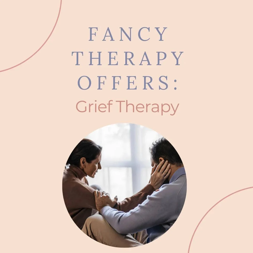 Fancy Therapy offers grief therapy! ❤️

Grief can be overwhelming and there is no right way to experience these emotions. There are many therapists on our team that can help you navigate the grief experience. 🌤️

https://fancytherapy.ca/grief-therap