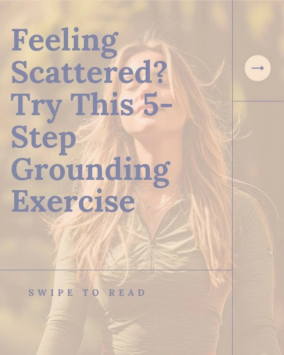 Here's an exercise to try the next time your mind feels scattered!

🌱 Look around and name 5 things you can see
🌱 Notice 4 things you can touch
🌱 Listen for 3 sounds
🌱I dentify 2 smells
🌱Take 1 slow, deep breath

This exercise helps your brain s