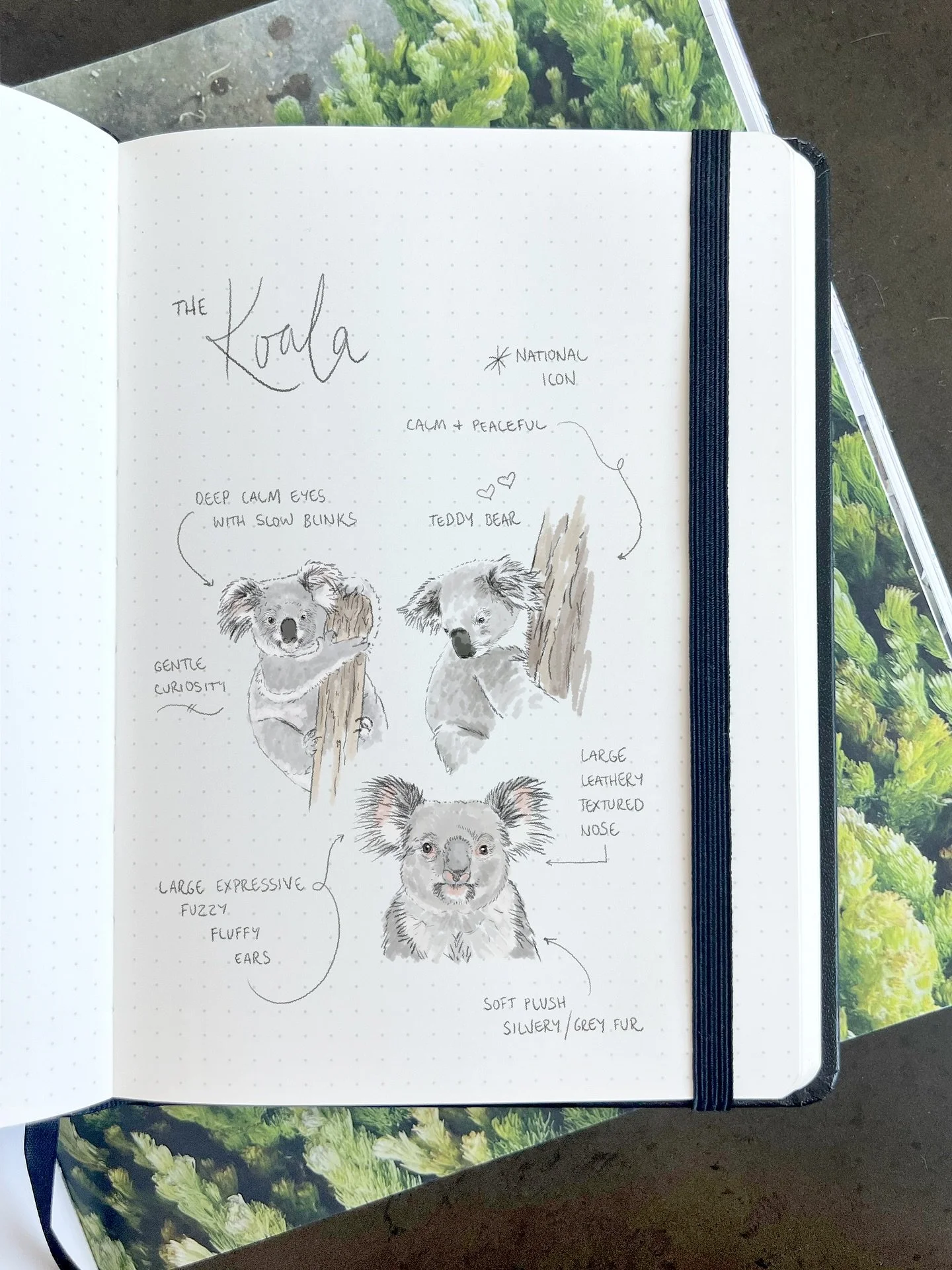 Winston Sketches and Musings✨
Those soulful, honest eyes. The dark leathery nose. The layers of silvery fur that feel calm, grounded, and familiar.
He&rsquo;s strong but unpretentious, soothing but full of heart &mdash; the perfect mix of strength an