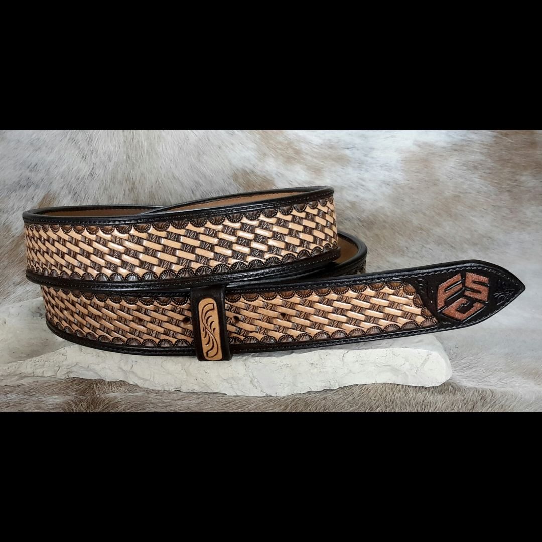 Handmade Bridle Leather Belt — 33 Ranch & Saddlery, LLC