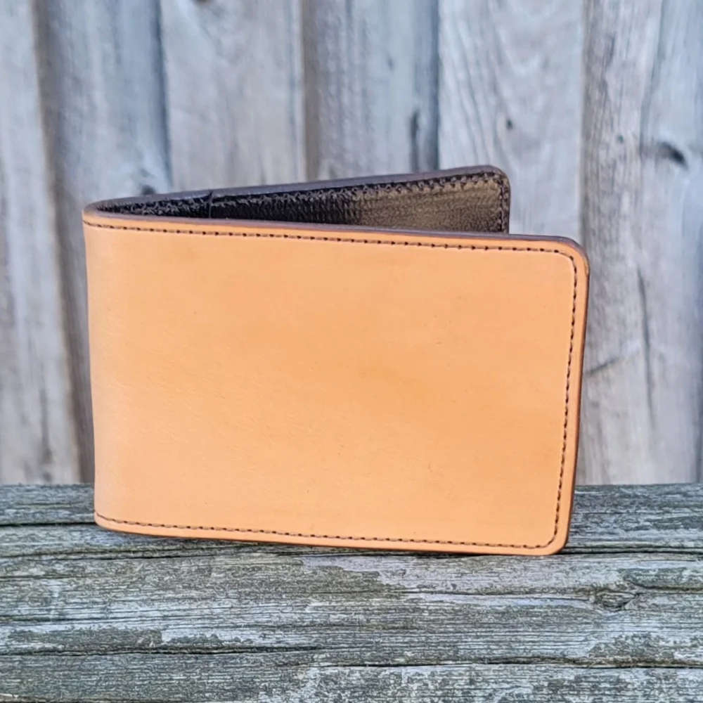Leather Money Clip Wallet without Tooling — 33 Ranch & Saddlery, LLC