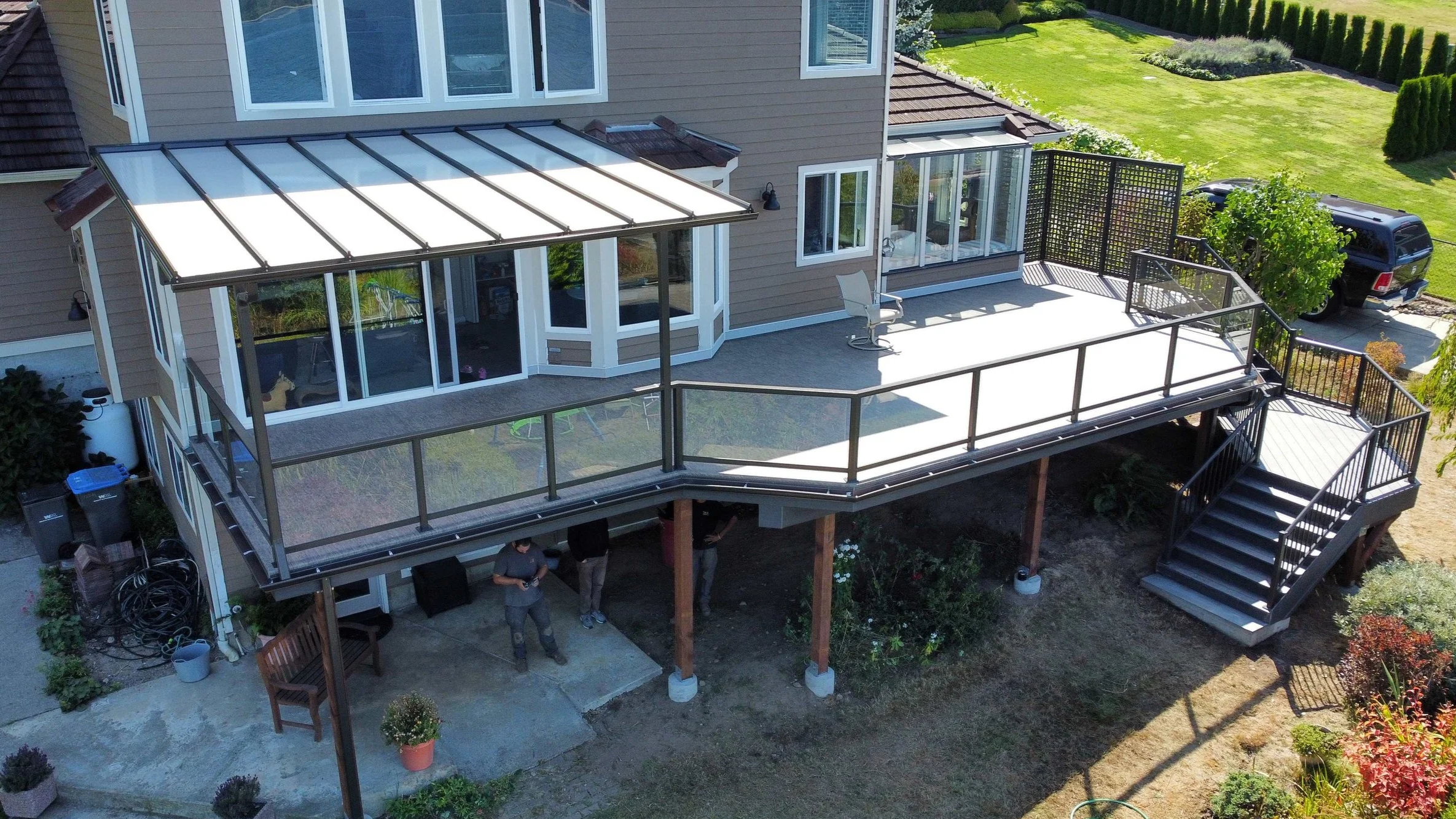 West Sound Seabeck Deck & Patio Cover Project