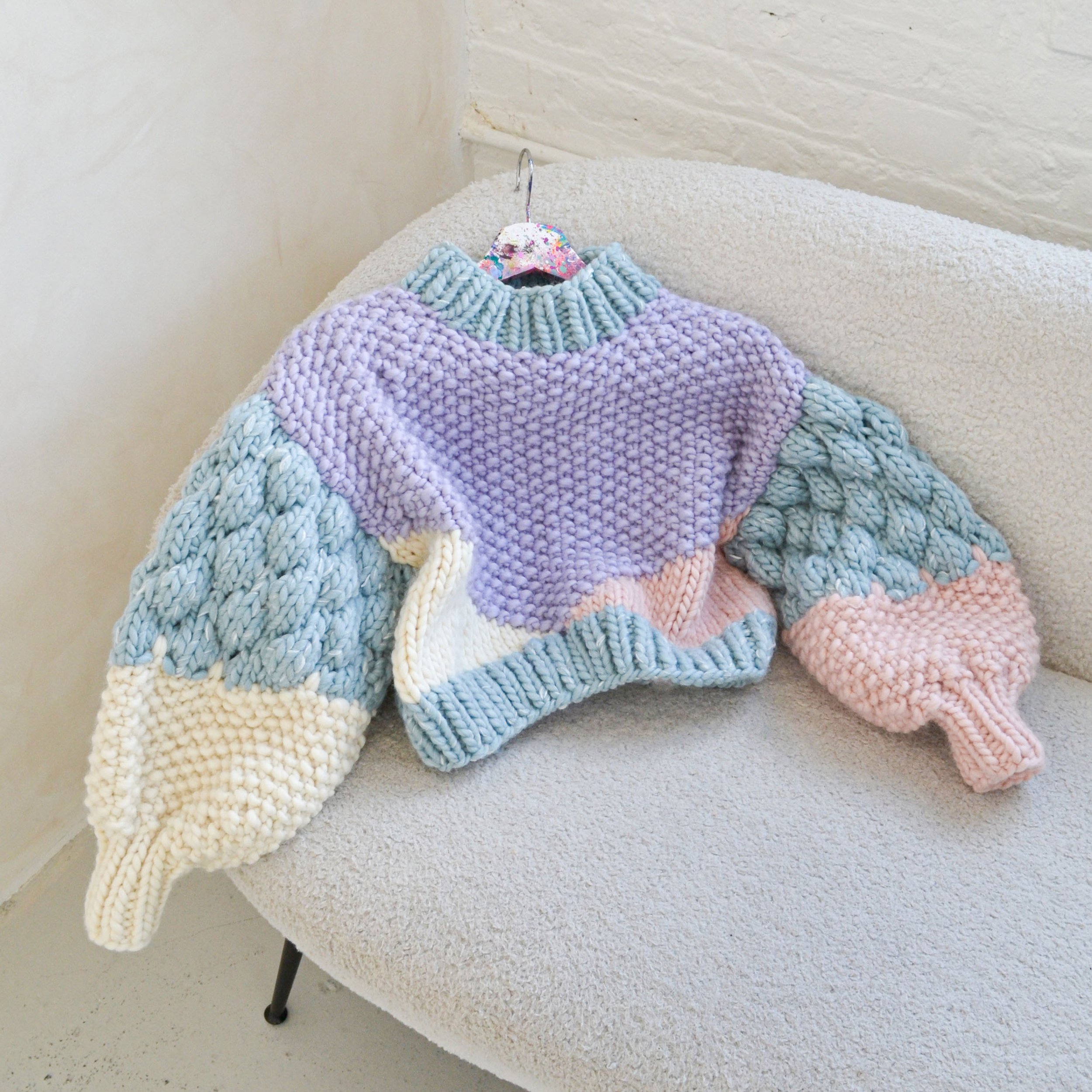 Pastel Dream Sweater - Knitting Pattern