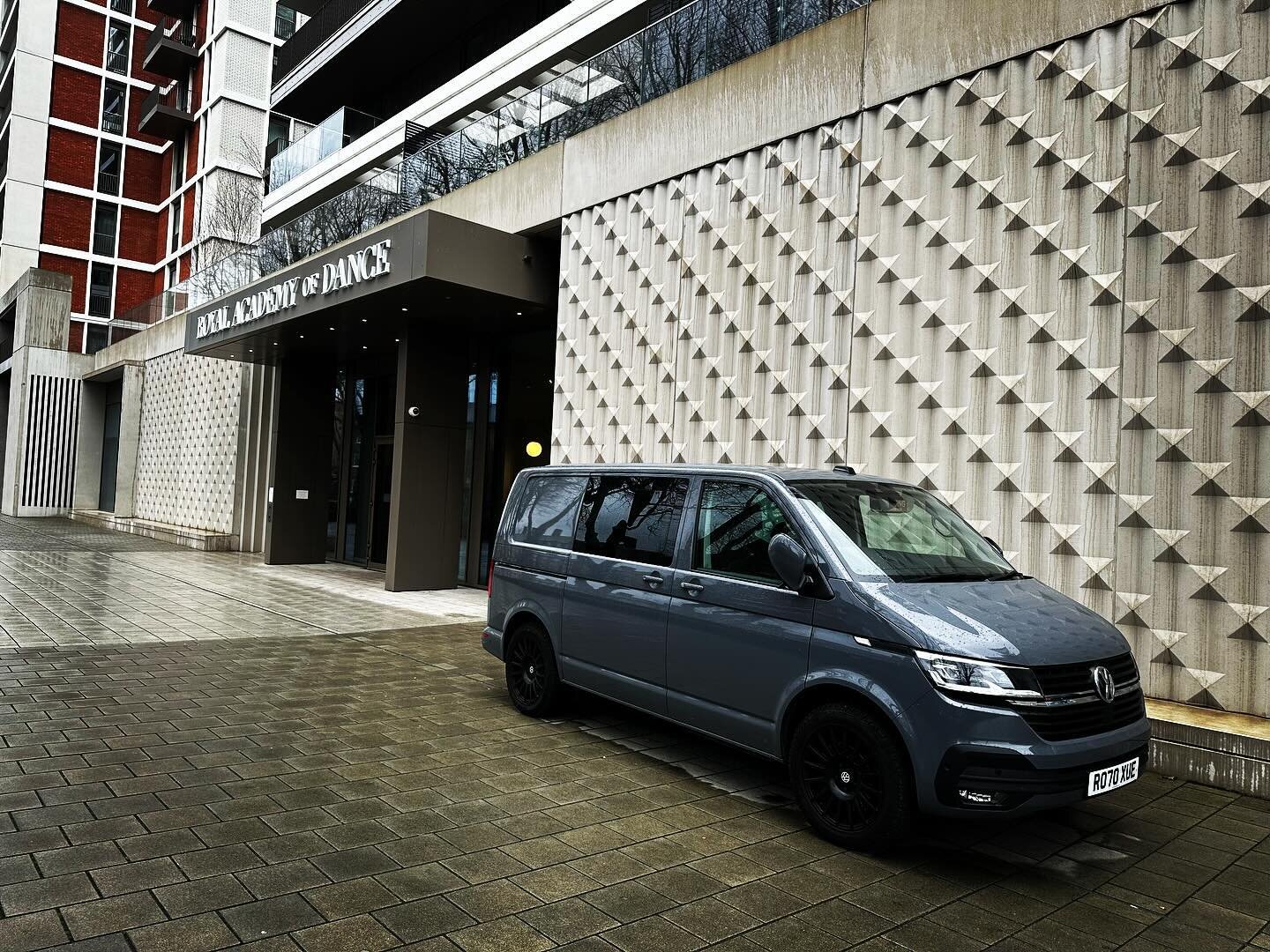 The Little Ginger van (which is actually grey and sort of medium sized) rocked up at the @royalacademyofdance for 3 days this week to support @khakifilms in shooting ballet syllabus films for a teaching aid app with some incredibly talented young dan