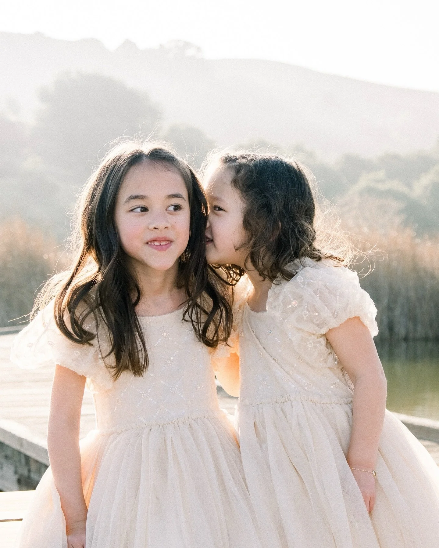 There is quite a magic in the way sisters grow up together 🕊️ 

Watching these two laugh play and share secrets in front of my lens was the highlight of this photo shoot. These are the fleeting messy, beautiful crazy moments that deserve to be remem