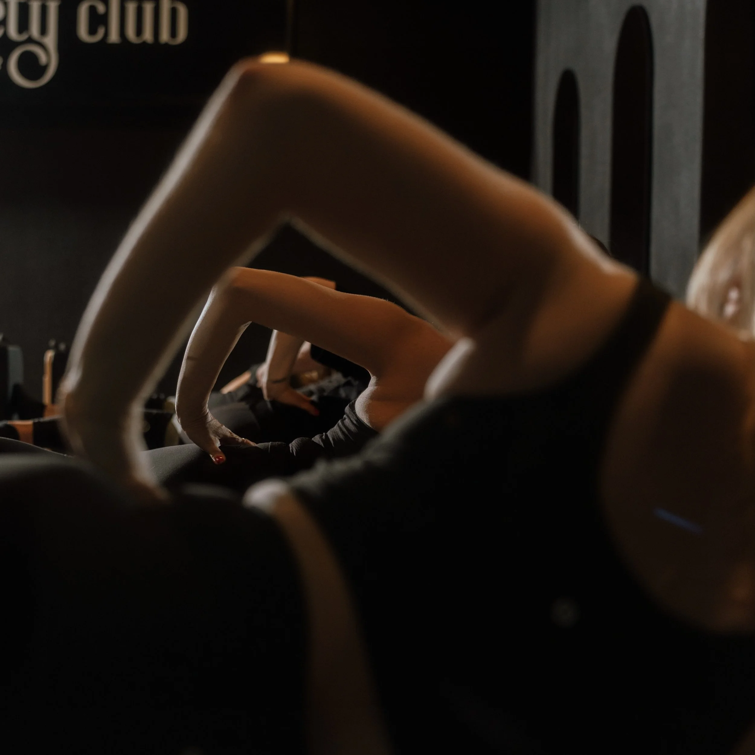 Not your average Pilates studio.

High heat. Good music. Better people.

See you at the club. 🖤