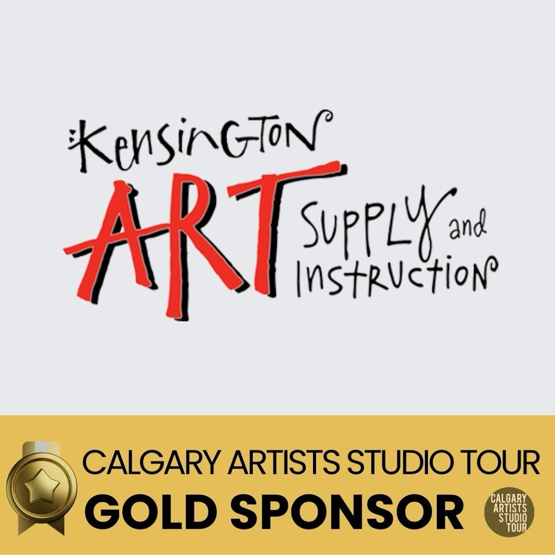 A heartfelt thank you to KENSINGTON ART SUPPLY AND INSTRUCTION for their outstanding support as GOLD SPONSORS of the 2024 Calgary Artists Studio Tour!🙏🏼 

Thanks @kensingtonartsupply, your commitment to fostering creativity &amp; culture is truly a