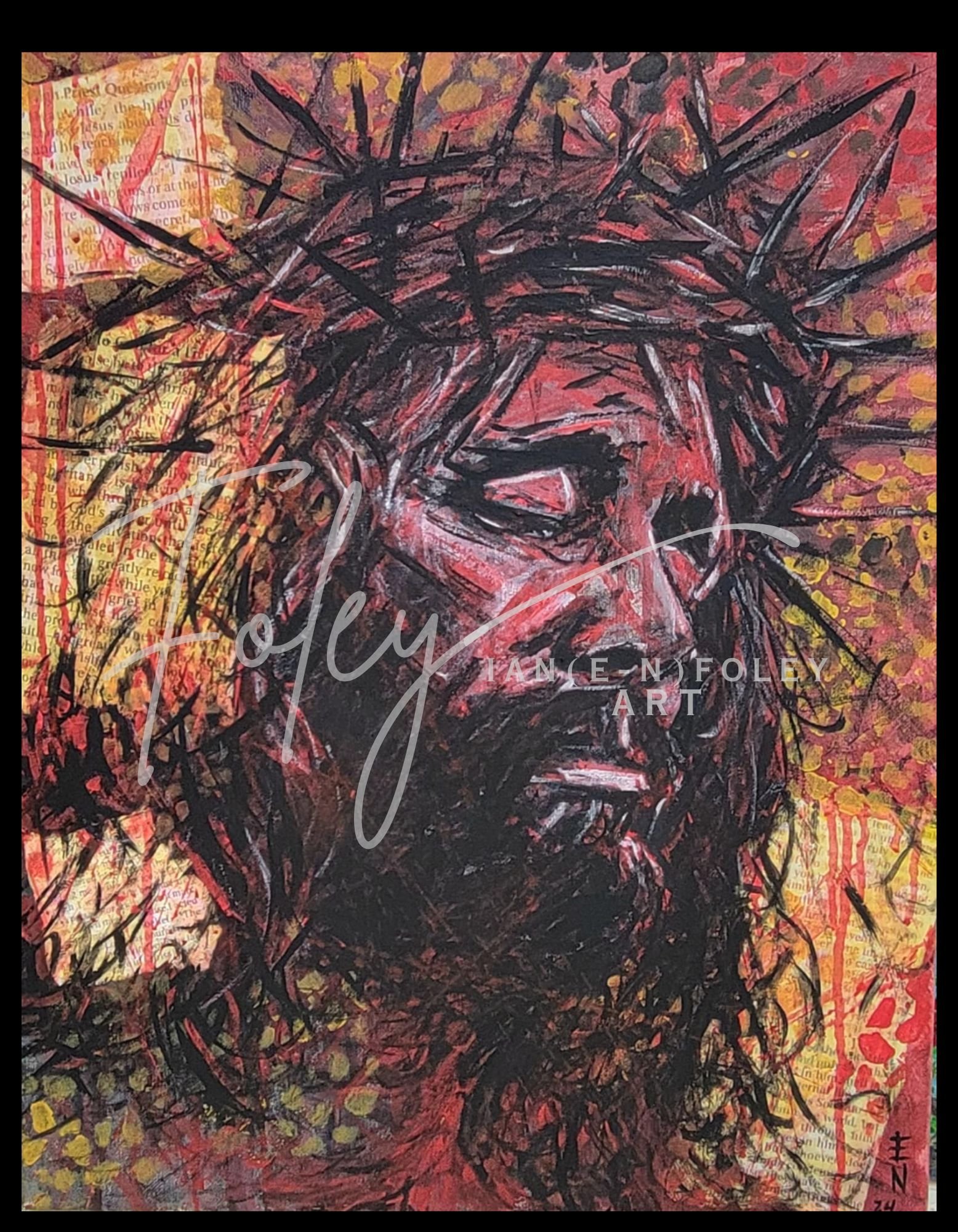 Print: "Messiah Sketch