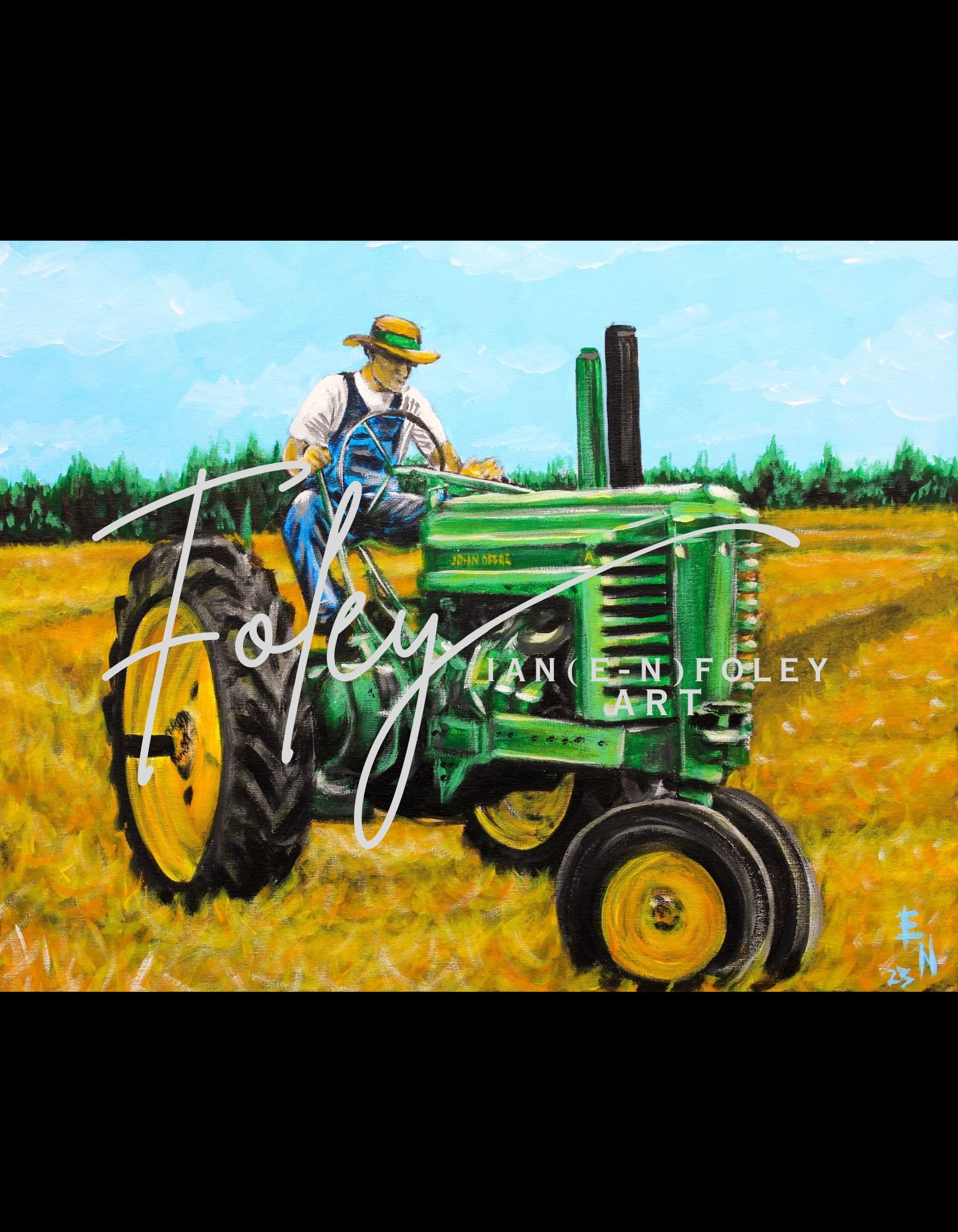 Print: "John Deere Crusin'"