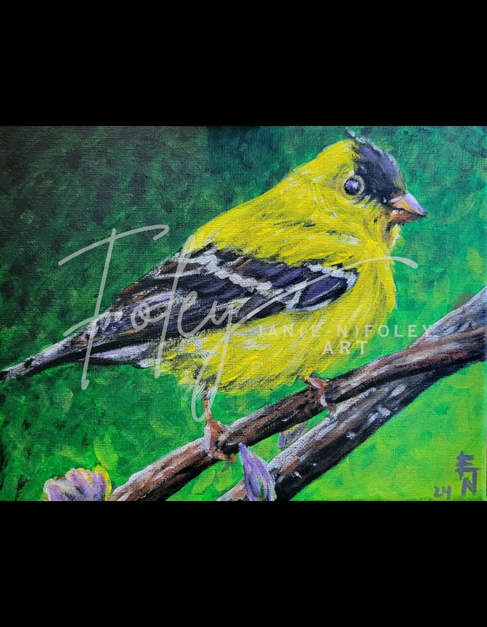 Print: "Goldfinch"