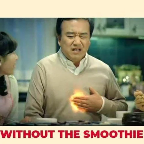 Why yogurt smoothies? 🧃 
It's to protect your stomach from the spiciness from our foods ❤️‍🔥