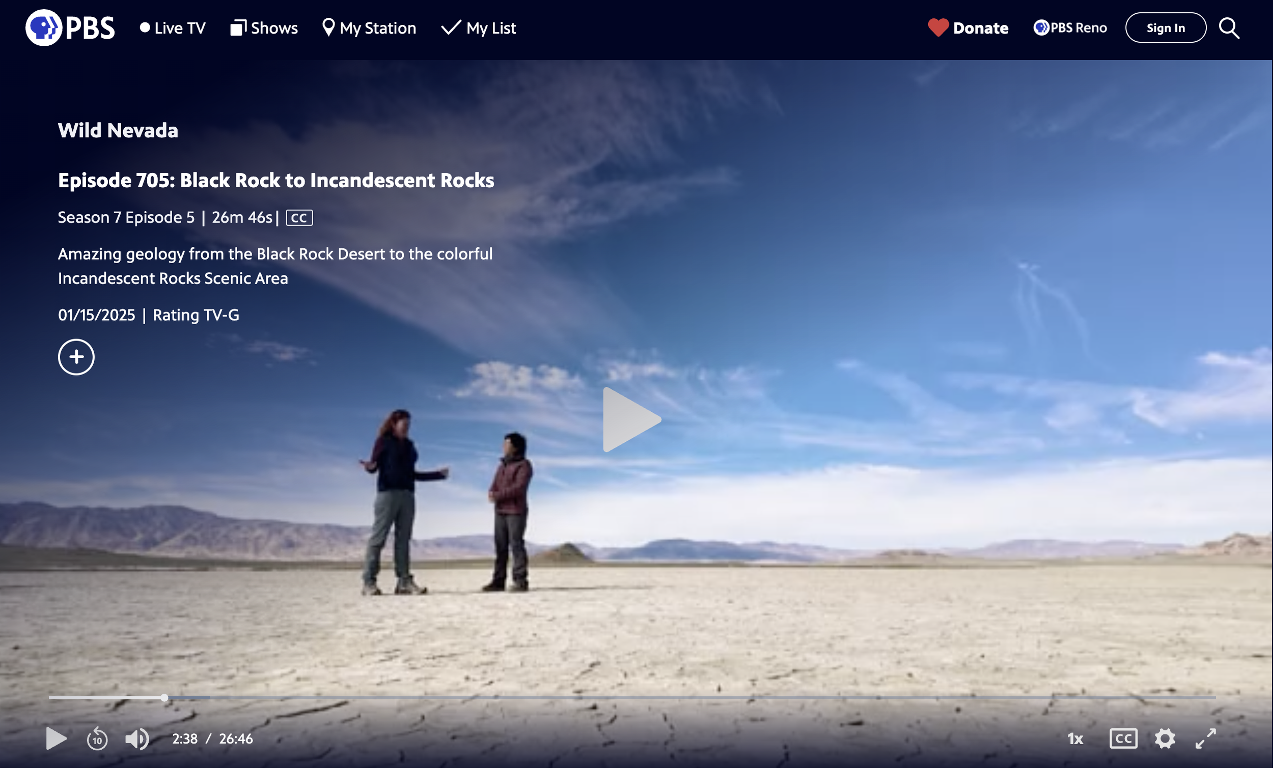 Wild Nevada PBS Reno