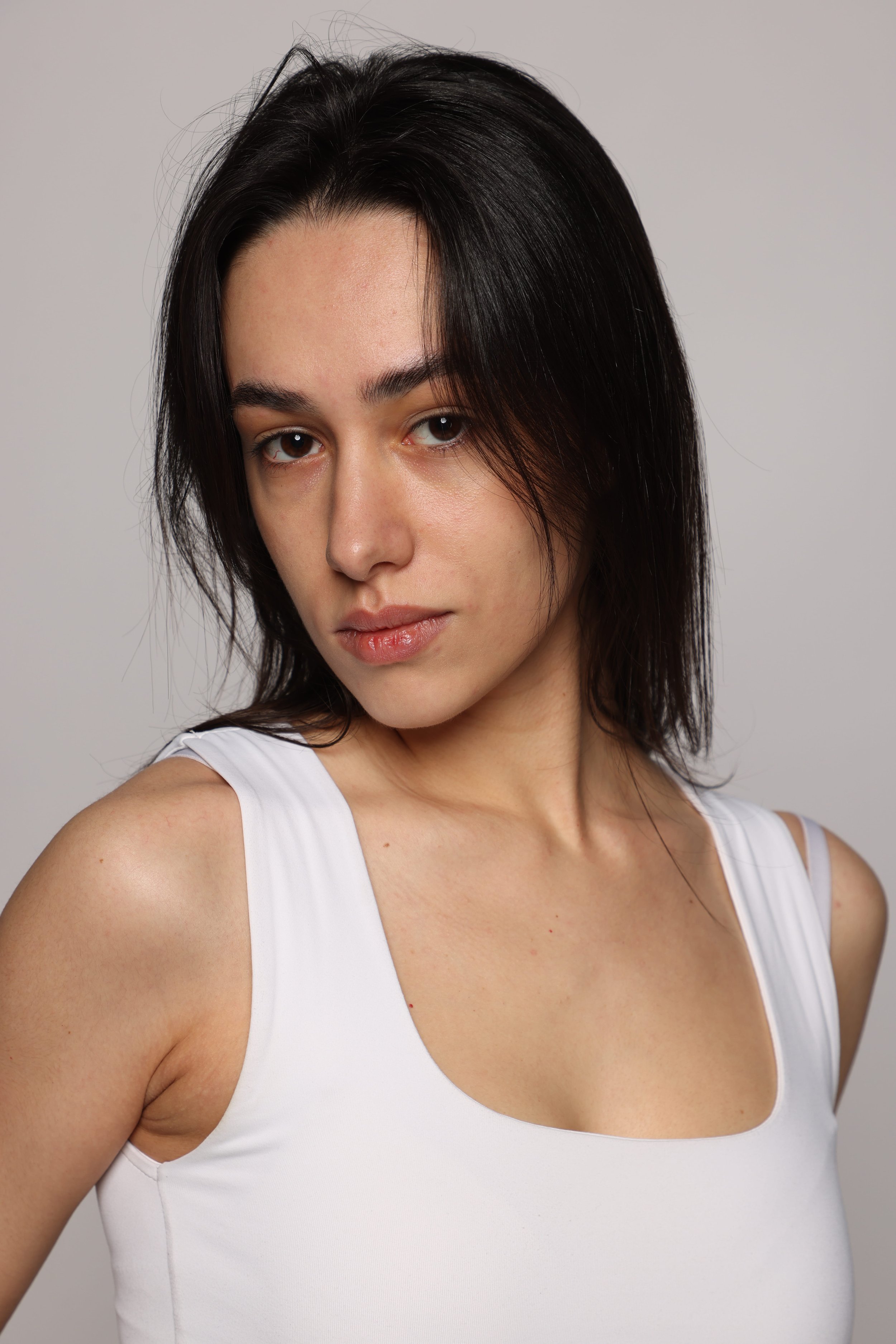 model in white top at Eko Model Management (1).jpg