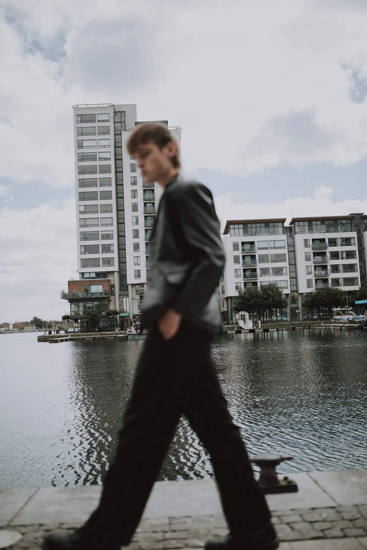 Daire Male Model Posing for Eko Model Management in Dublin