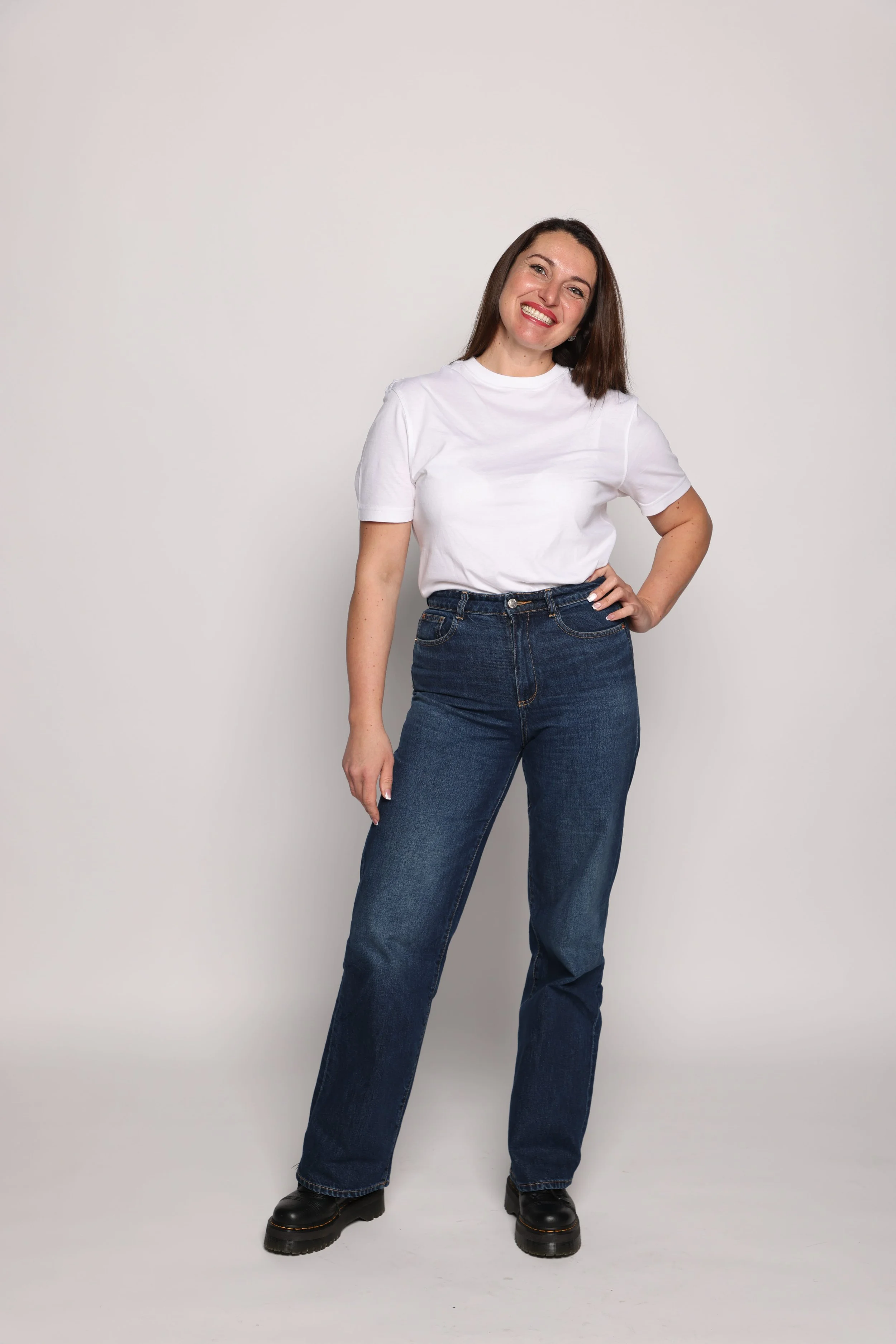 women in white shirt smiling in eko model management studio (5).jpg