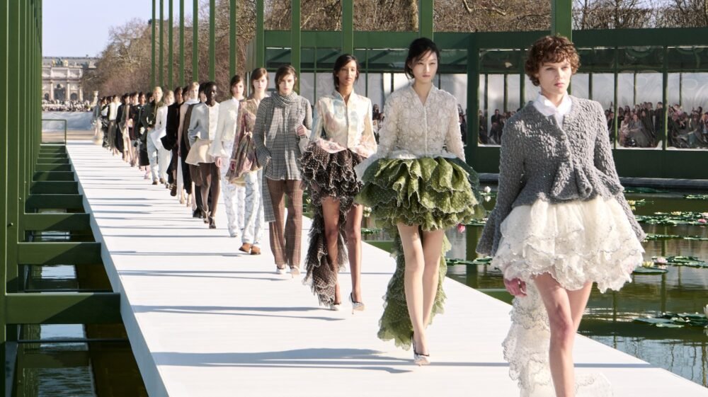 Models walking the DIOR AW2026 Collection in Paris