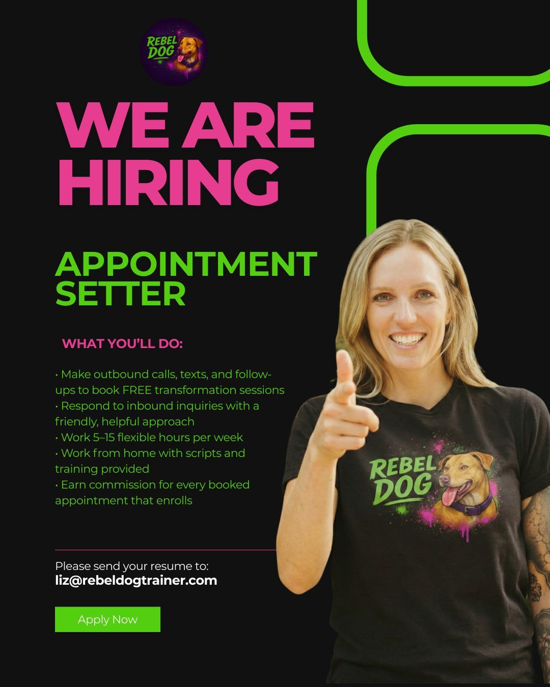 🌟 Appointment Setter &ndash; Commission-Based (Remote, Flexible, Part-Time) 🌟

Are you the kind of person who lights up a room&mdash;even over the phone? Do you love talking to people, making connections, and helping them find solutions? If so, we 
