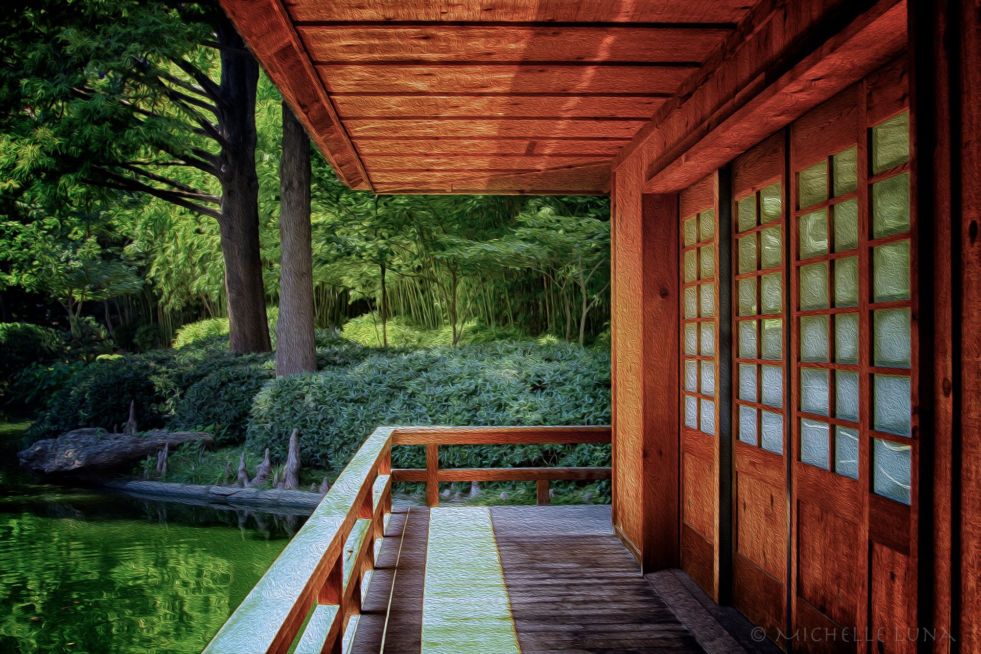 Japanese Garden Shelter