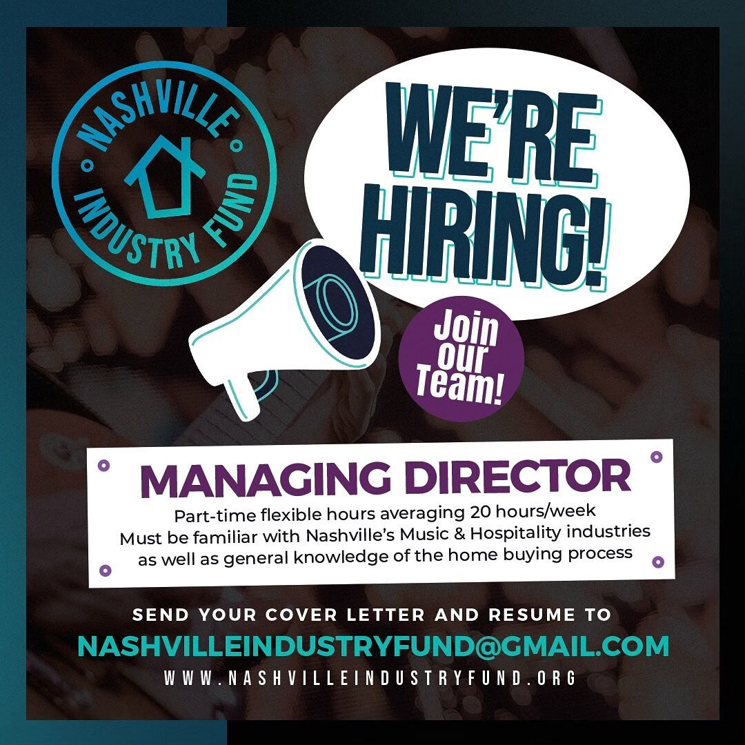 We&rsquo;re hiring! 

NIF is looking to bring on our first Managing Director. 

If you have non-profit experience, are passionate about supporting artists and creatives, and want a flexible role on a small team of incredible people, we should talk. 
