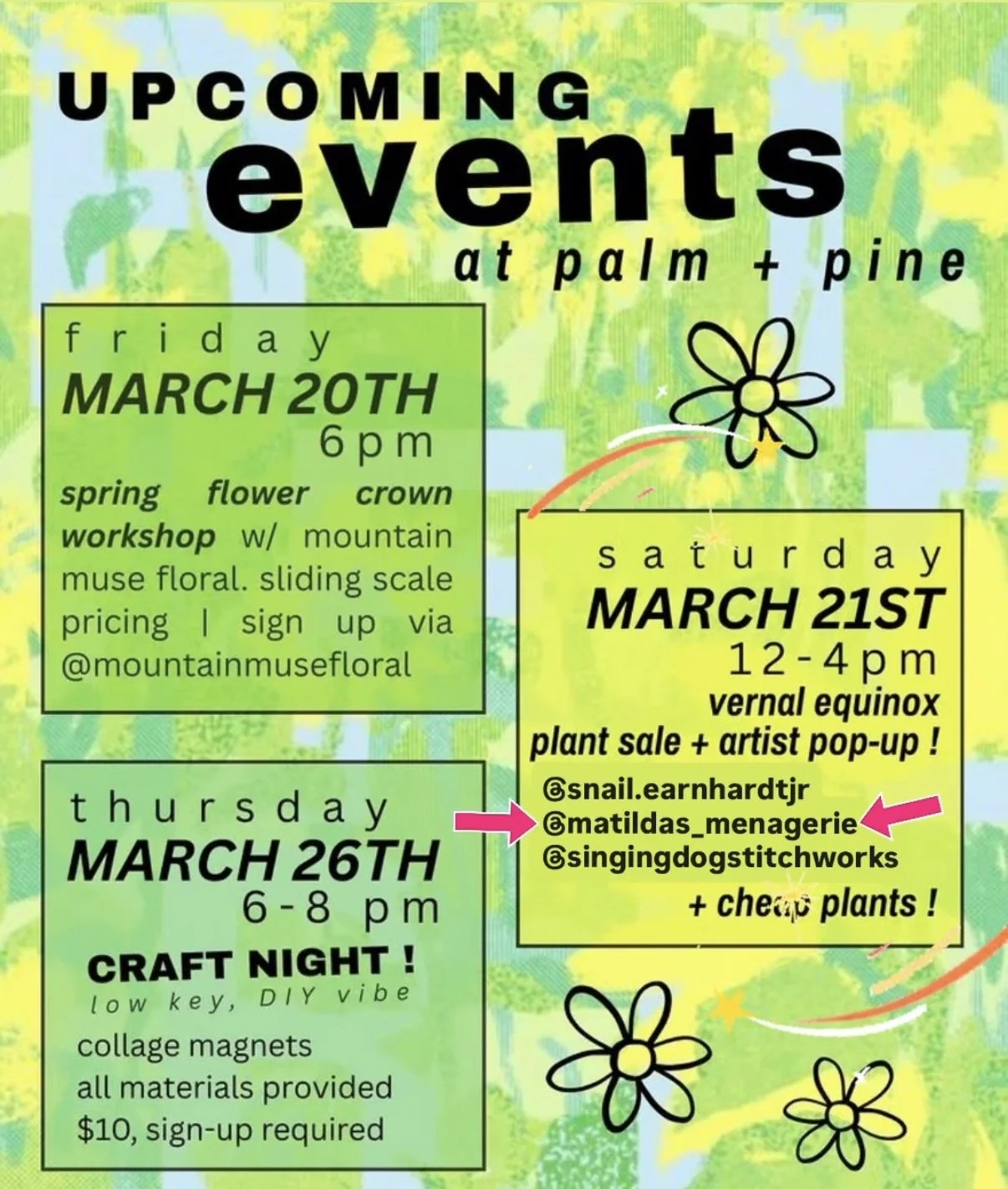 Vernal Equinox Pop-up