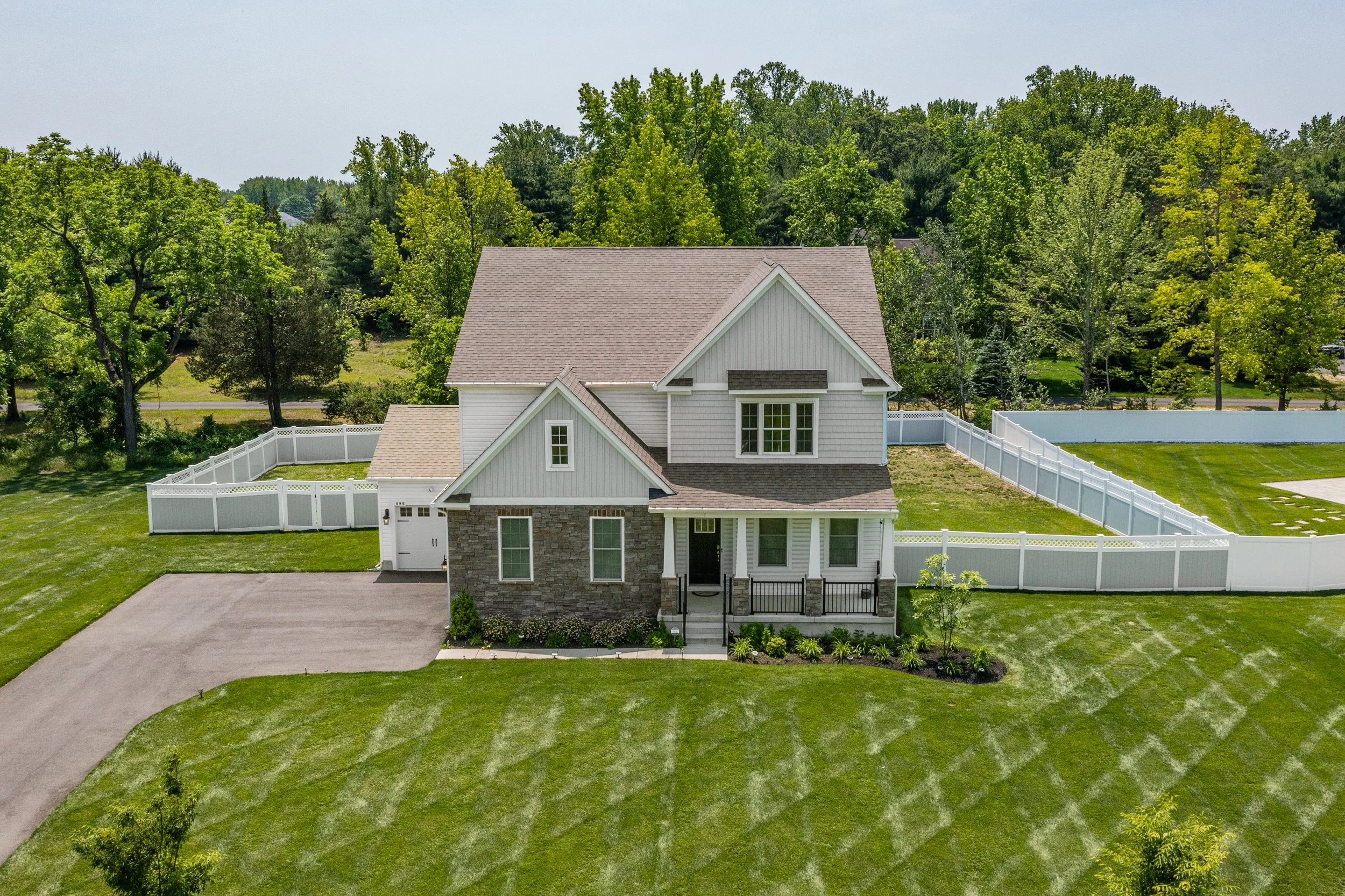 Aerial real estate photography South Jersey