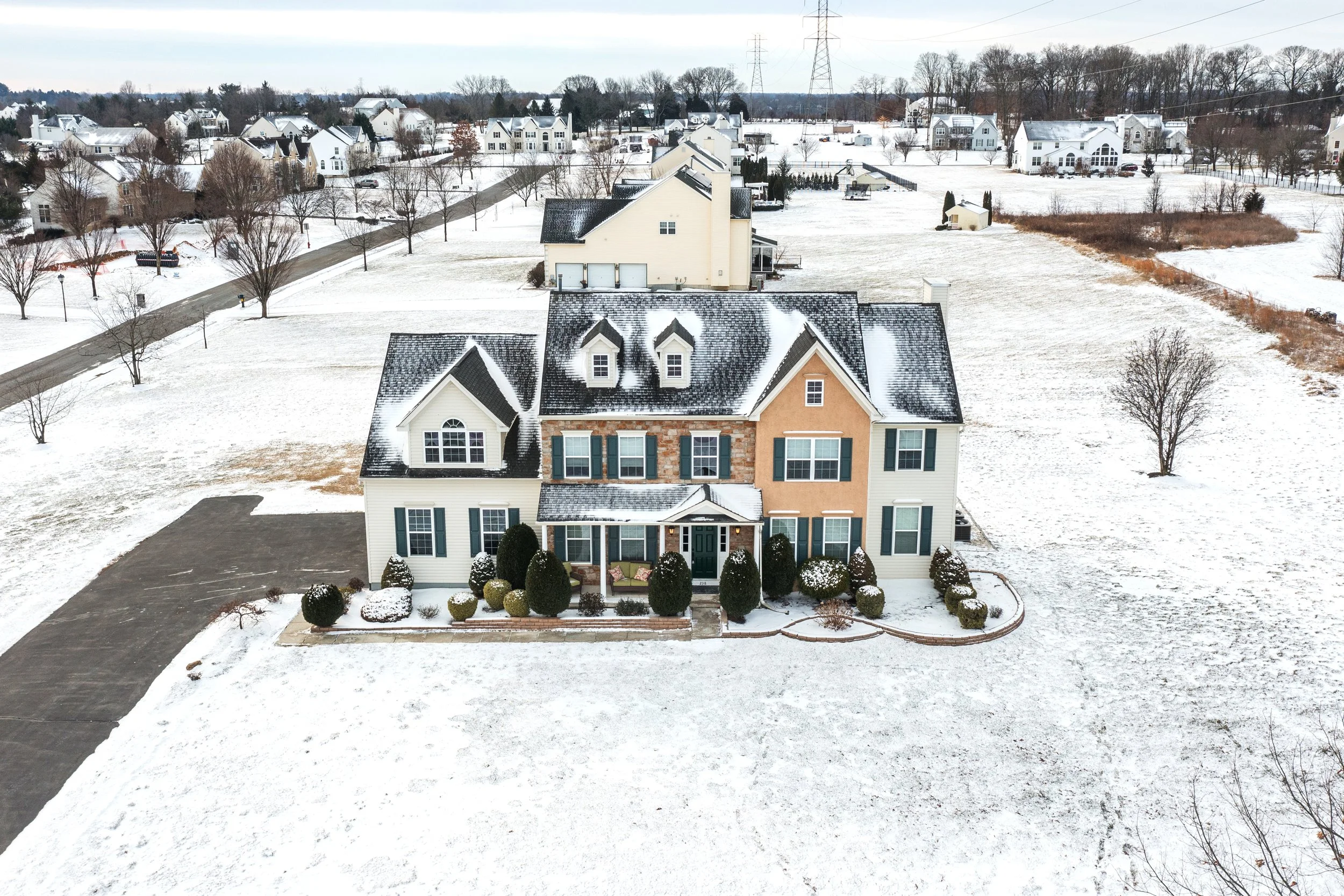 South Jersey real estate aerial photography.