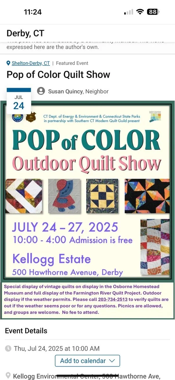 Kellogg Environmental Center Quilt Exhibit
