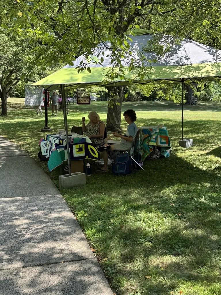 SCTMQG members enjoying the afternoon