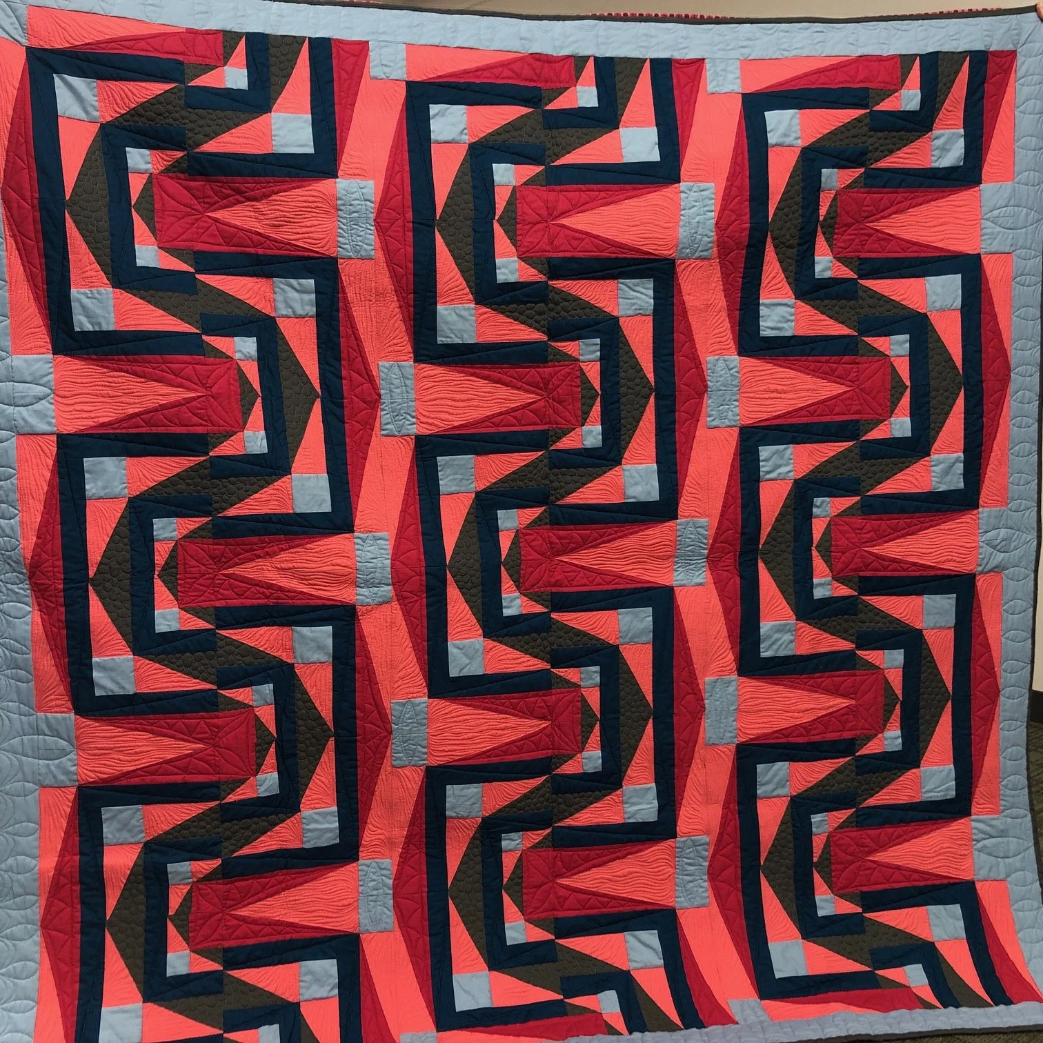 Mexican Tile Study Quilt