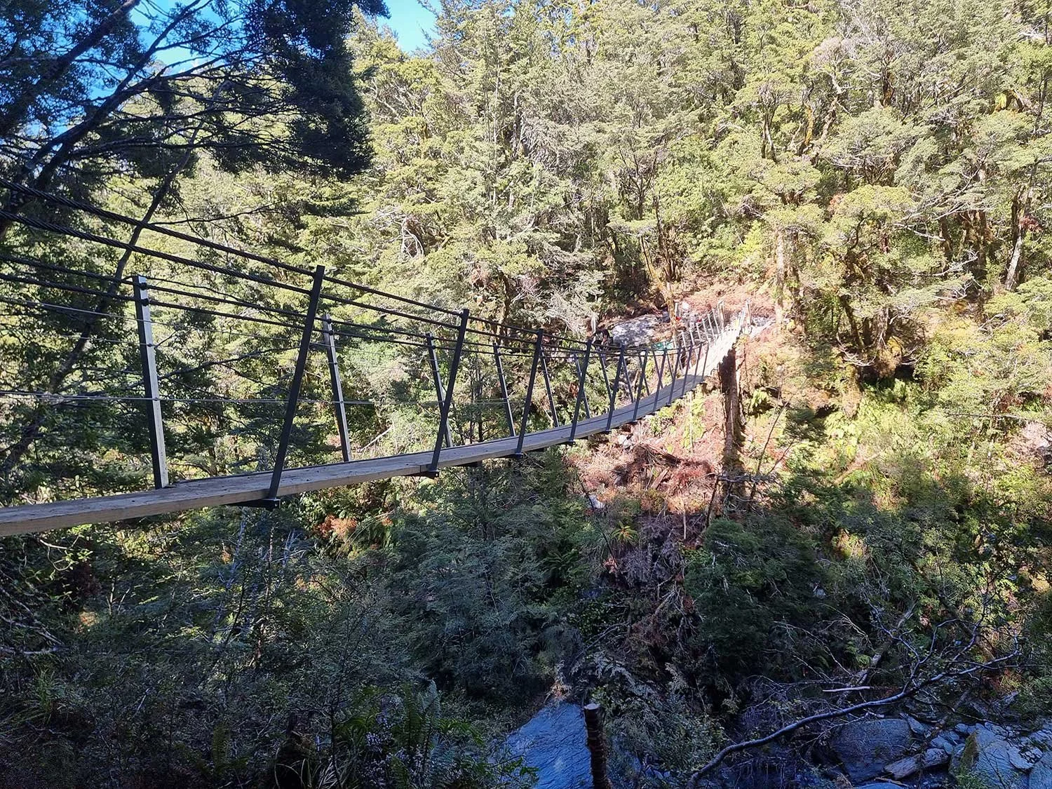Rough Creek Swing Bridge